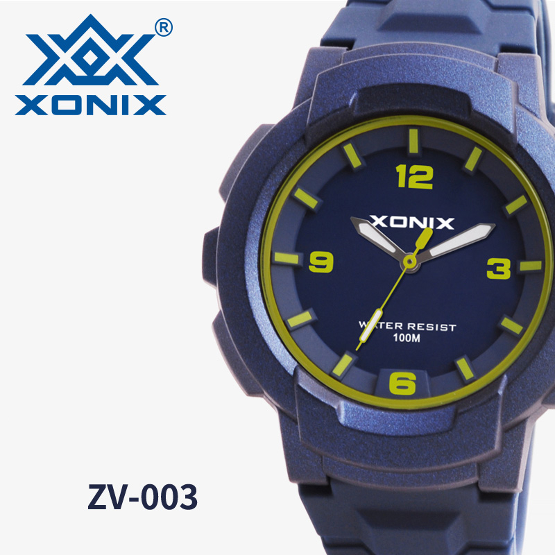 Rubber Strap Diver - XONIX Brand Classics Relogio Masculino Jam