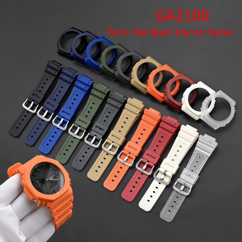 Casio Watch G-Shock Ga-2100 - Tali Resin untuk Casio Farm Oak