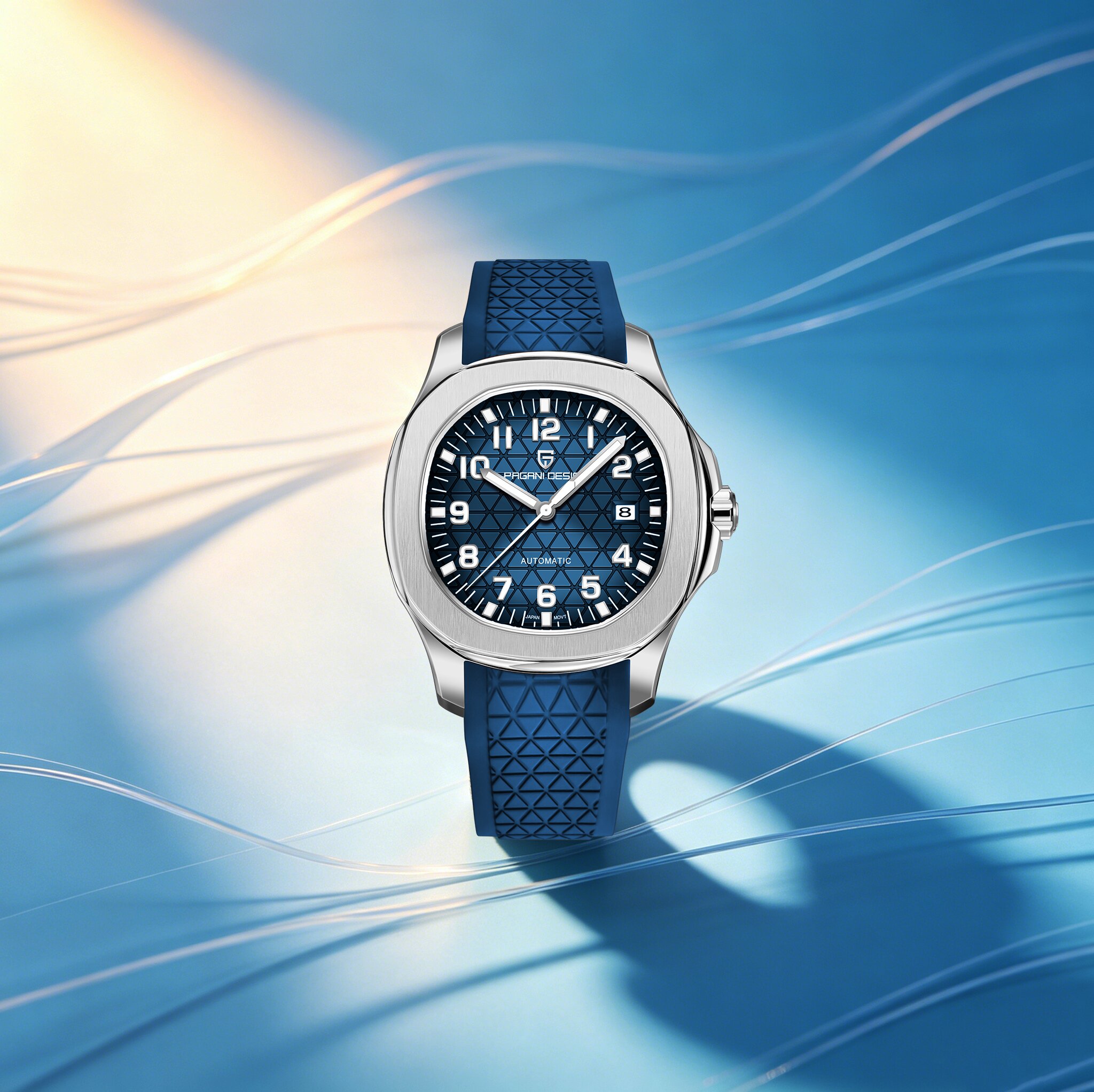 Rubber Strap Diver - PAGANI DESIGN Jam Tangan Mekanis Pria