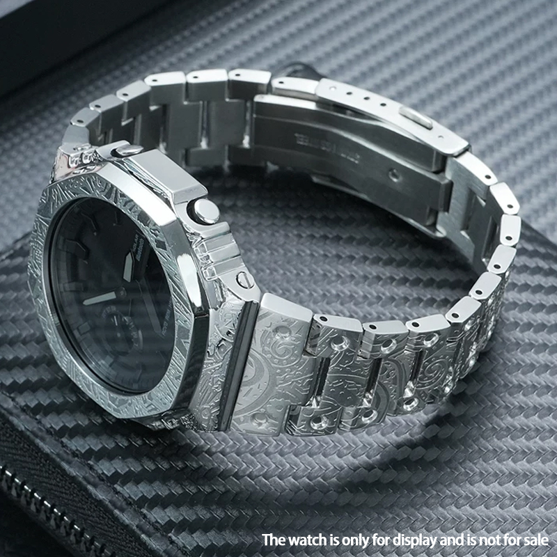 Casio Watch G-Shock Ga-2100 - Casing dan tali jam tangan baja