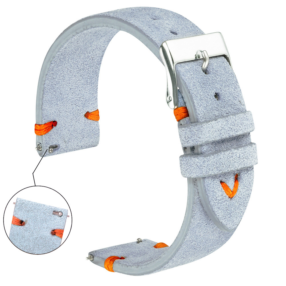 Suede Strap Watch - Tali Jam Tangan Suede 18Mm 20Mm