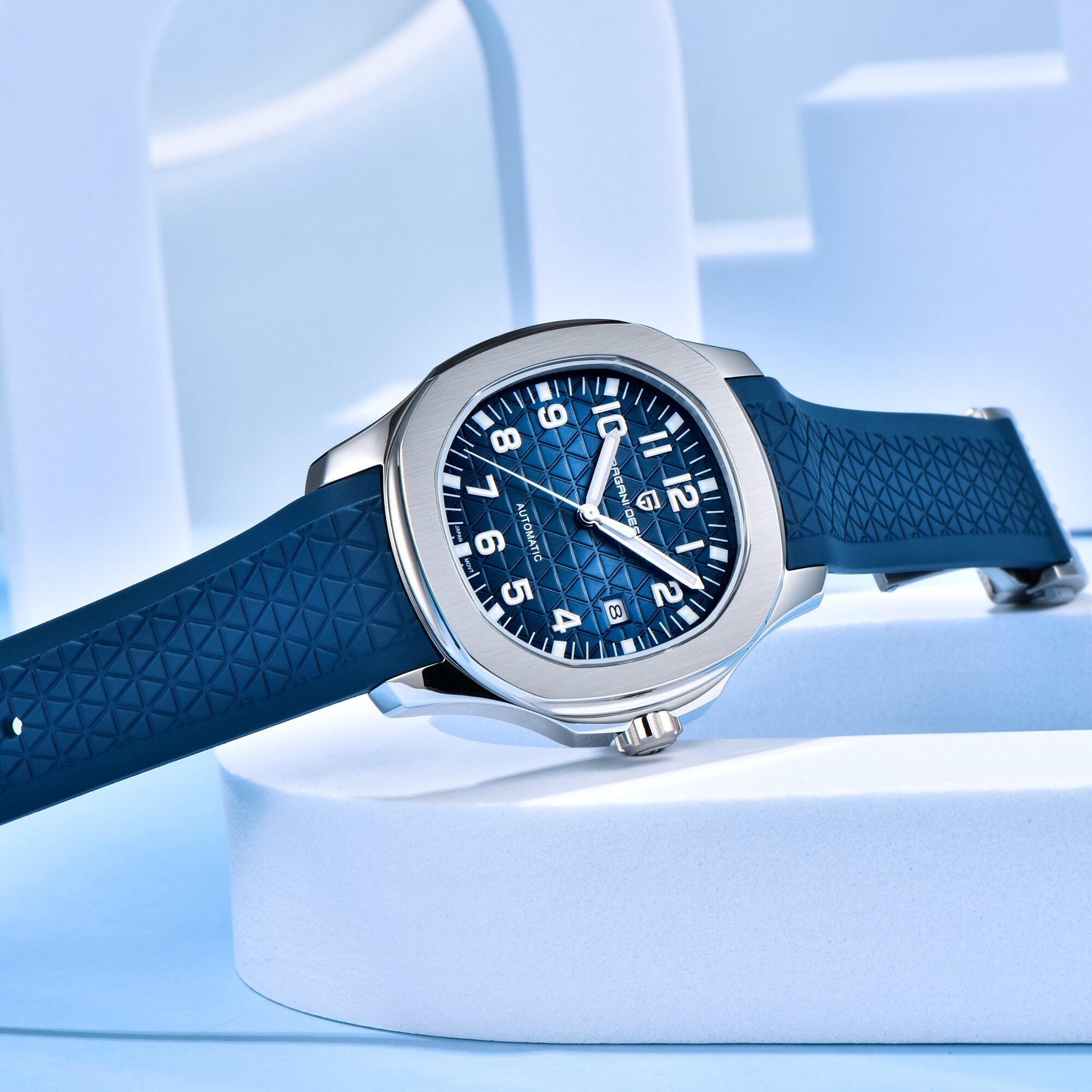 PAGANI DESIGN Jam Tangan Mekan - Rubber Strap Diver ulasan dan harga