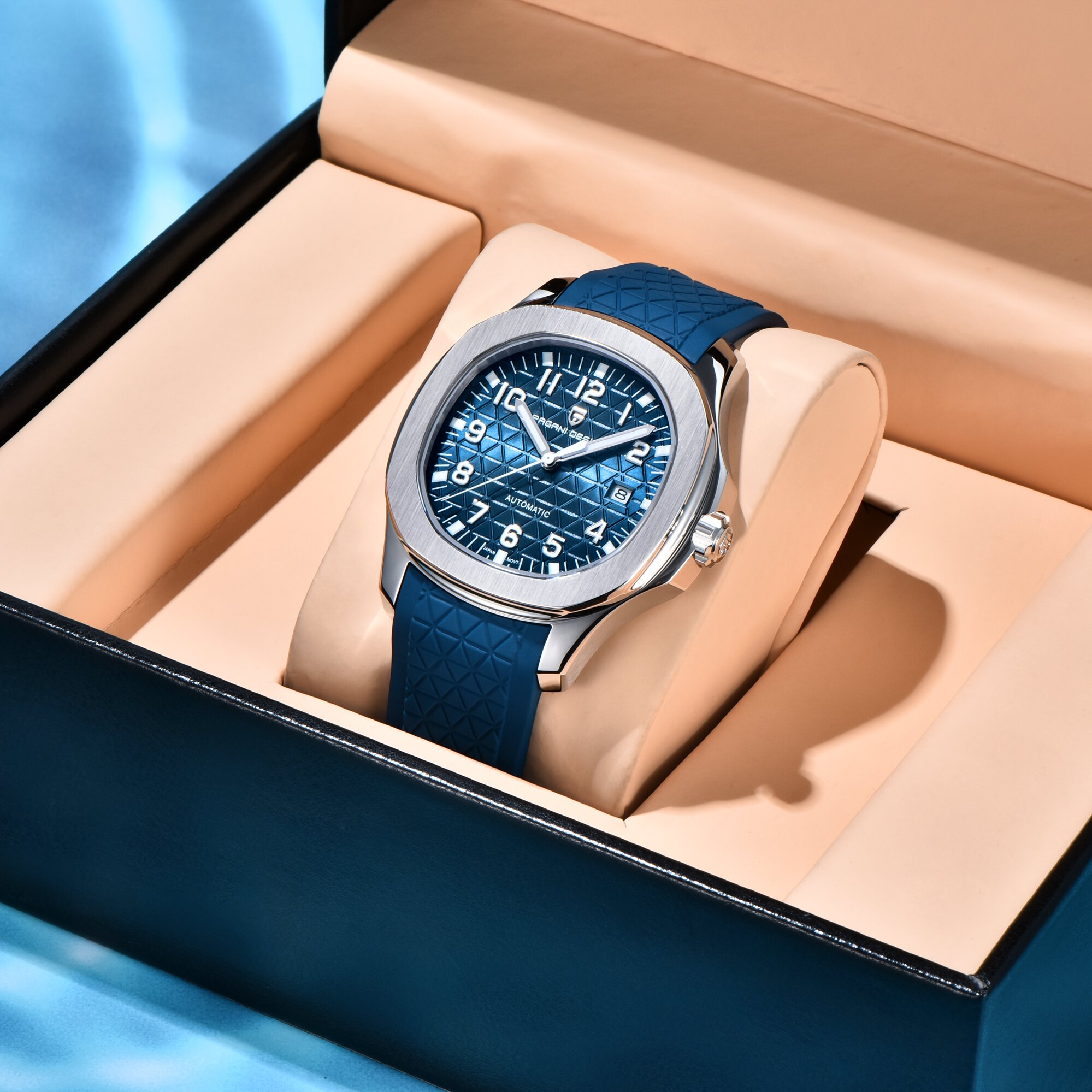 PAGANI DESIGN Jam Tangan Mekan - Rubber Strap Diver ulasan dan harga