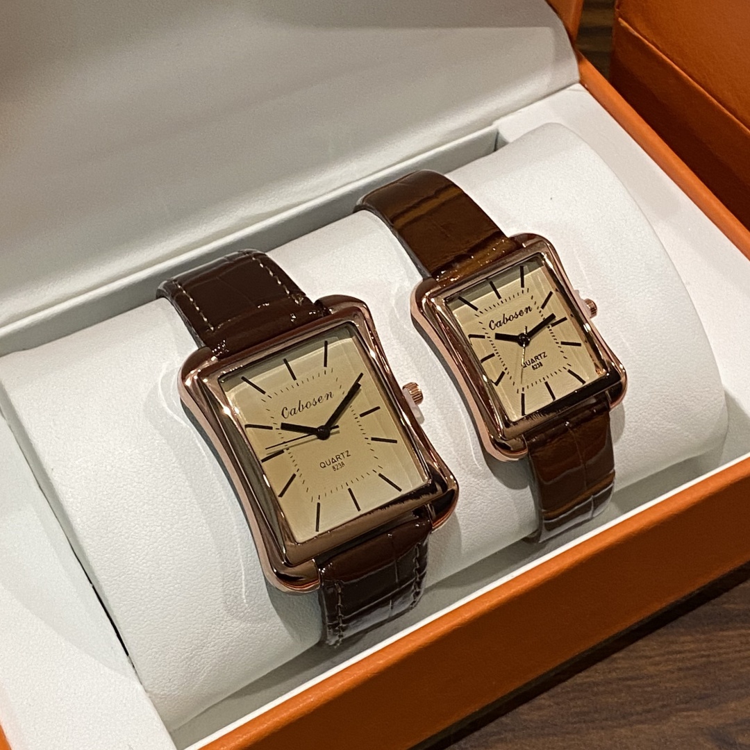 Jam Tangan Pasangan Jam Tangan - Leather Watch Band Men ulasan dan harga