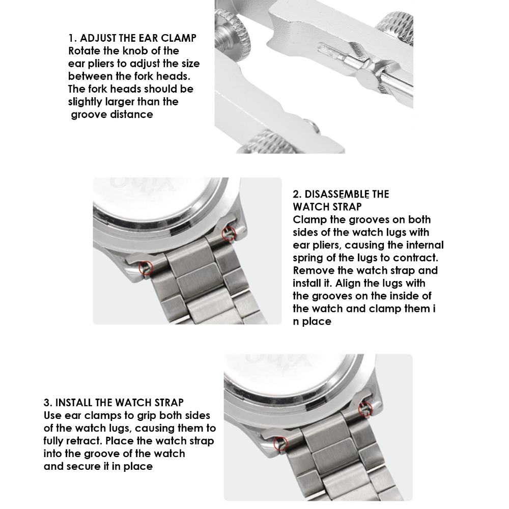 Kit Alat Tang Batang Pegas Jam - Spring Bar Tool Set ulasan dan harga