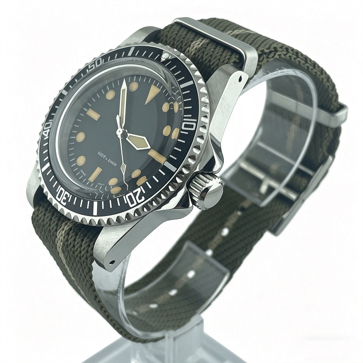 Jam Tangan Retro Diver 39.5mm  - Tropic Strap Vintage ulasan dan harga
