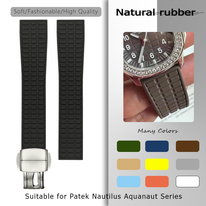 Tali Jam Tangan Karet Alam 19M - Patek Philippe Watch Nautilus ulasan dan harga