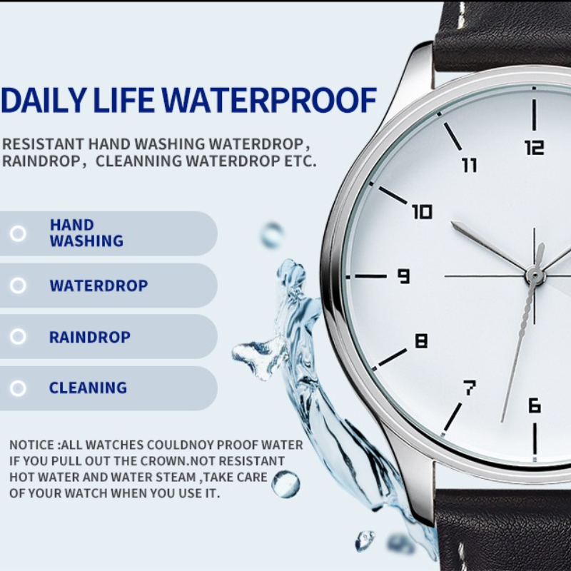 Jam Tangan Quartz YAZOLE Merk  - Leather Watch Band Men ulasan dan harga