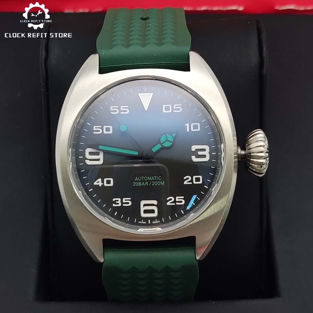 Jam Tangan Fashion 36MM dengan - Rubber Strap Diver ulasan dan harga
