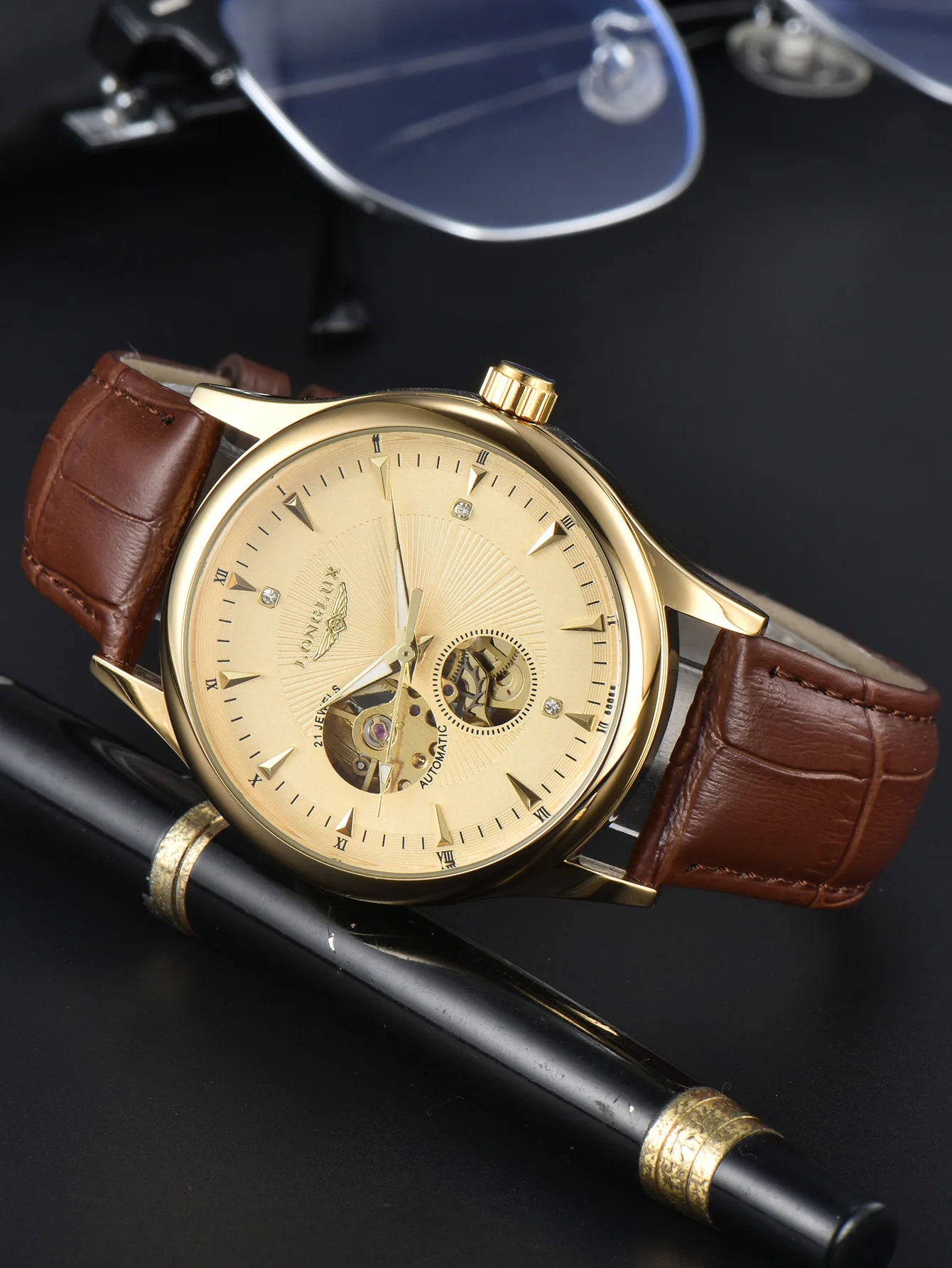 Jam Tangan Otomatis LONGLUX Ga - Seiko Watch Presage ulasan dan harga